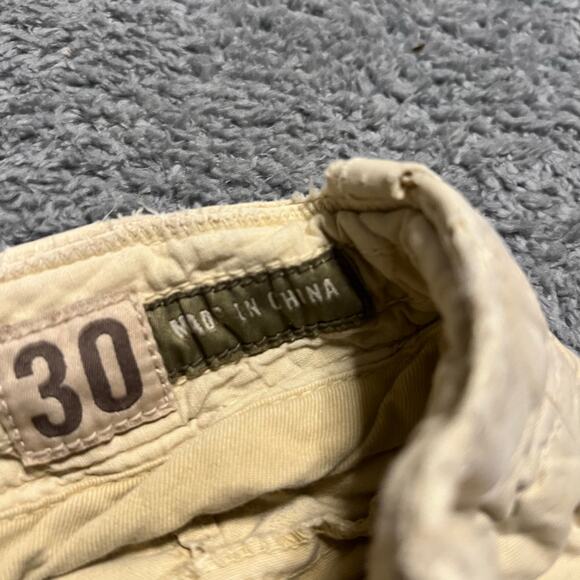 Abercrombie & Fitch Shorts Mens 30 Cargo Vintage Y2K Distressed - Picture 6 of 10